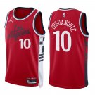 Clippers #10 Bogdan Bogdanovic 24-25 Red Swingman Jersey