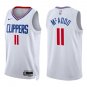 Clippers #11 Bob McAdoo White Swingman Jersey