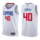 Clippers #40 Ivica Zubac White Swingman Jersey