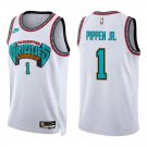 Grizzlies #1 Scotty Pippen Jr. White Classic Swingman Jersey