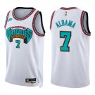 Grizzlies #7 Santi Aldama White Classic Swingman Jersey