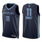 Grizzlies #11 Mike Conley Jr. Navy Swingman Jersey