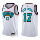 Grizzlies #17 Yuki Kawamura White Classic Swingman Jersey