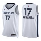 Grizzlies #17 Yuki Kawamura White Swingman Jersey