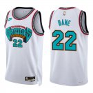 Grizzlies #22 Desmond Bane White Classic Swingman Jersey