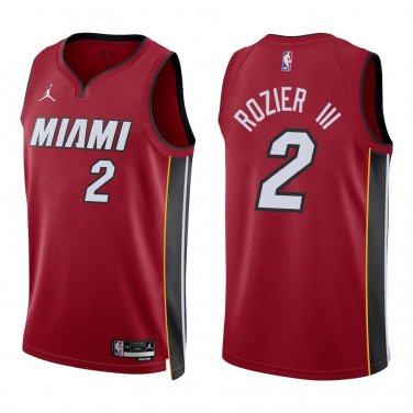 Heat #2 Terry Rozier Red Swingman Jersey