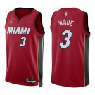 Heat #3 Dwyane Wade Red Swingman Jersey