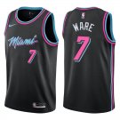 Heat #7 Kel'el Ware Black City Swingman Jersey