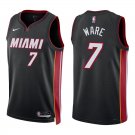 Heat #7 Kel'el Ware Black Swingman Jersey