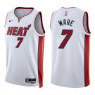 Heat #7 Kel'el Ware White Swingman Jersey