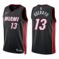 Heat #13 Bam Adebayo Black Swingman Jersey