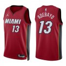 Heat #13 Bam Adebayo Red Swingman Jersey