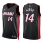 Heat #14 Tyler Herro Black Swingman Jersey