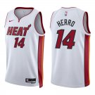 Heat #14 Tyler Herro White Swingman Jersey