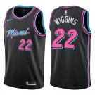 Heat #22 Andrew Wiggins Black City Swingman Jersey