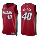 Heat #40 Udonis Haslem Red Swingman Jersey