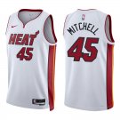 Heat #45 Davion Mitchell White Swingman Jersey