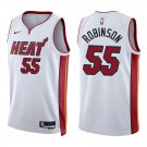 Heat #55 Duncan Robinson White Swingman Jersey