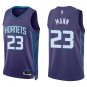 Hornets #23 Tre Mann Purple Swingman Jersey