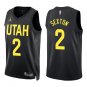 Jazz #2 Collin Sexton Black Swingman Jersey