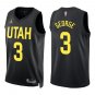 Jazz #3 Keyonte George Black Swingman Jersey
