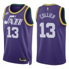Jazz #13 Isaiah Collier Purple Classic Swingman Jersey
