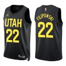 Jazz #22 Kyle Filipowski Black Swingman Jersey