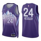 Jazz #24 Walker Kessler Purple City Swingman Jersey
