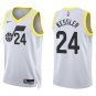 Jazz #24 Walker Kessler White Swingman Jersey