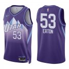 Jazz #53 Mark Eaton Purple City Swingman Jersey