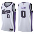 Kings #0 Malik Monk White Swingman Jersey