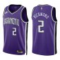 Kings #2 Mitch Richmond Purple Throwback Swingman Jersey