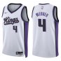 Kings #4 Chris Webber White Swingman Jersey