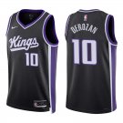 Kings #10 DeMar DeRozan Black Swingman Jersey