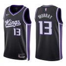 Kings #13 Keegan Murray Black Swingman Jersey