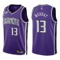 Kings #13 Keegan Murray Purple Throwback Swingman Jersey