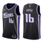 Kings #16 Jerry Lucas Black Swingman Jersey
