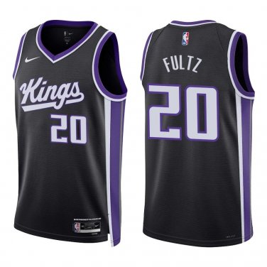Kings #20 Markelle Fultz Black Swingman Jersey