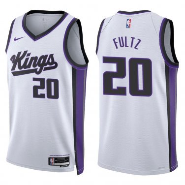 Kings #20 Markelle Fultz White Swingman Jersey