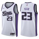 Kings #23 Keon Ellis White Swingman Jersey