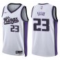 Kings #23 Keon Ellis White Swingman Jersey