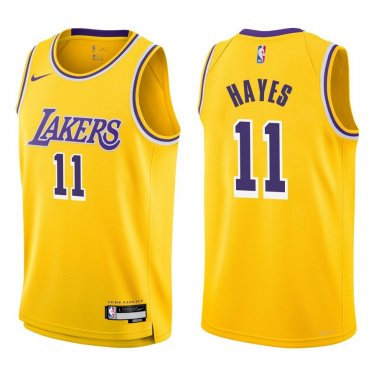 Lakers #11 Jaxson Hayes Gold Swingman Jersey