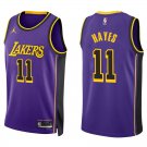 Lakers #11 Jaxson Hayes Purple Swingman Jersey