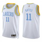 Lakers #11 Jaxson Hayes White Classic Swingman Jersey