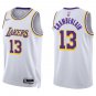 Lakers #13 Wilt Chamberlain White Swingman Jersey