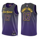 Lakers #17 Dorian Finney-Smith Black Purple City Swingman Jersey