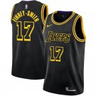 Lakers #17 Dorian Finney-Smith Black Snake Swingman Jersey
