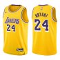 Lakers #24 Kobe Bryant Gold Swingman Jersey