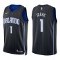Magic #1 Jonathan Isaac Black Swingman Jersey
