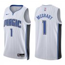 Magic #1 Tracy McGrady White Swingman Jersey